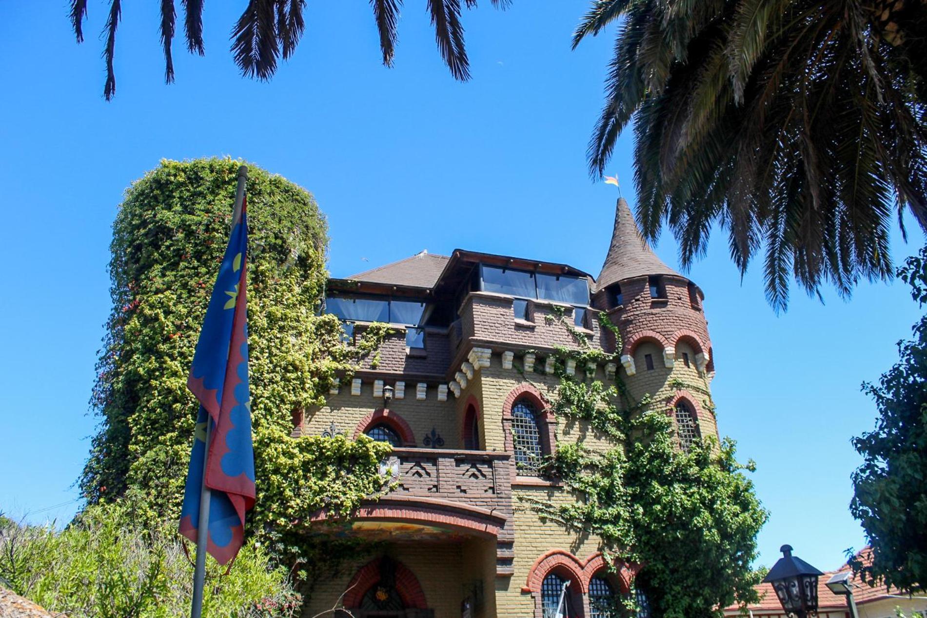 Castillo Medieval Vina del Mar Exterior foto